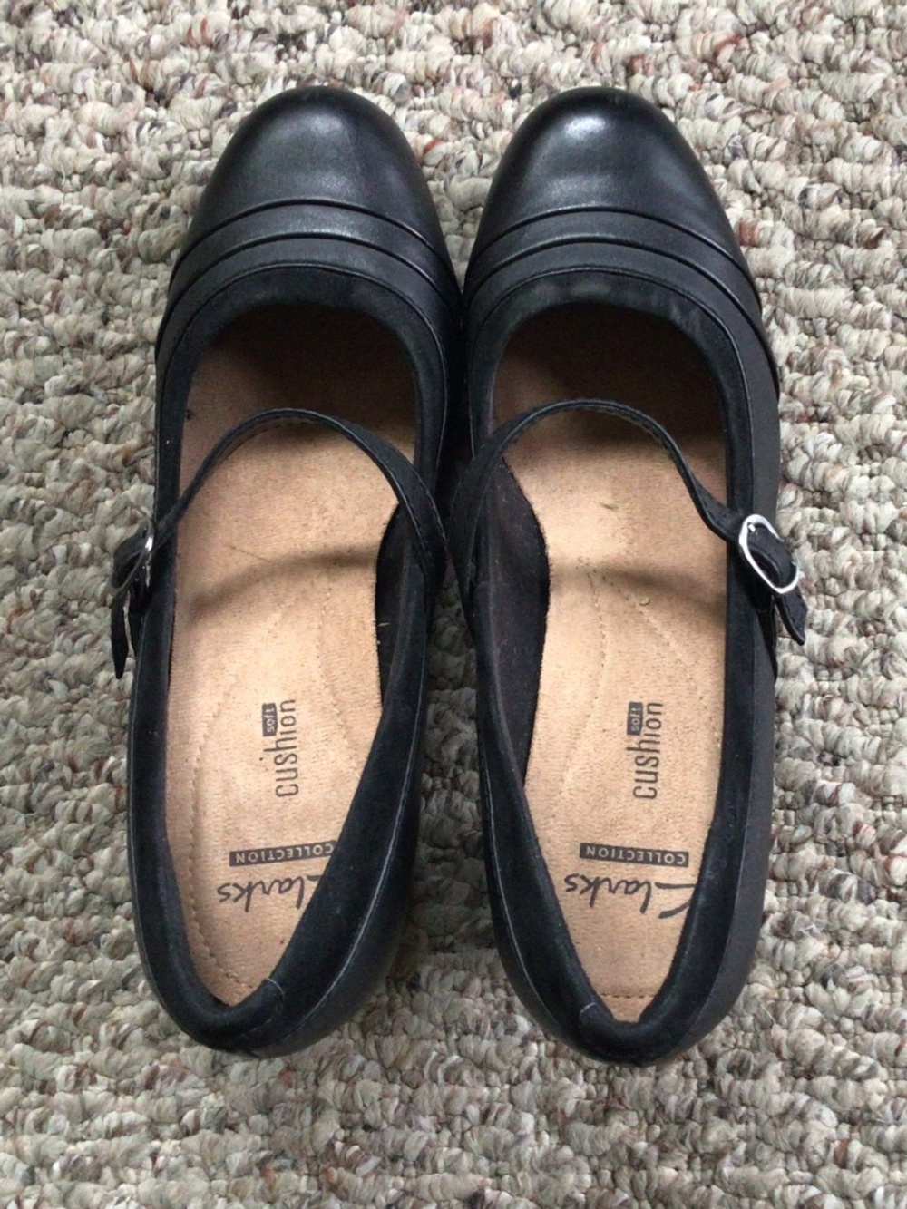 Clarks Leather Heels